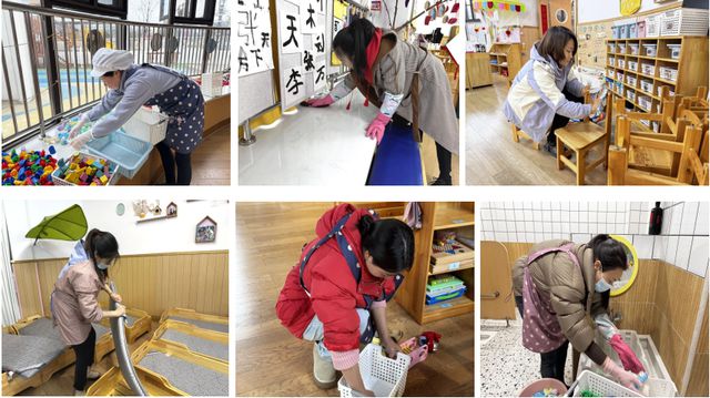 宜宾三江新区马鞍石幼儿园2024年春期开学准备工作纪实(图5)