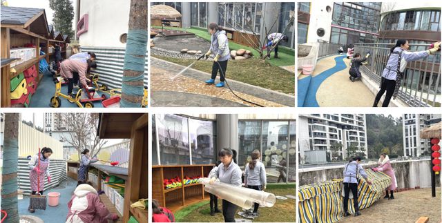 宜宾三江新区马鞍石幼儿园2024年春期开学准备工作纪实(图6)