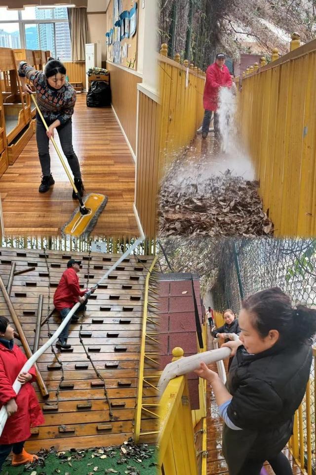 开学伊始安全启航宜宾临港第一幼儿园2024年春期开学安全工作纪实(图2)