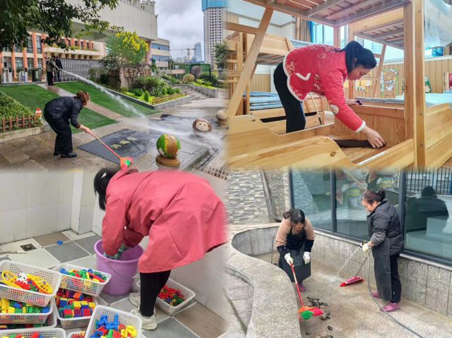 开学伊始安全启航宜宾临港第一幼儿园2024年春期开学安全工作纪实(图3)