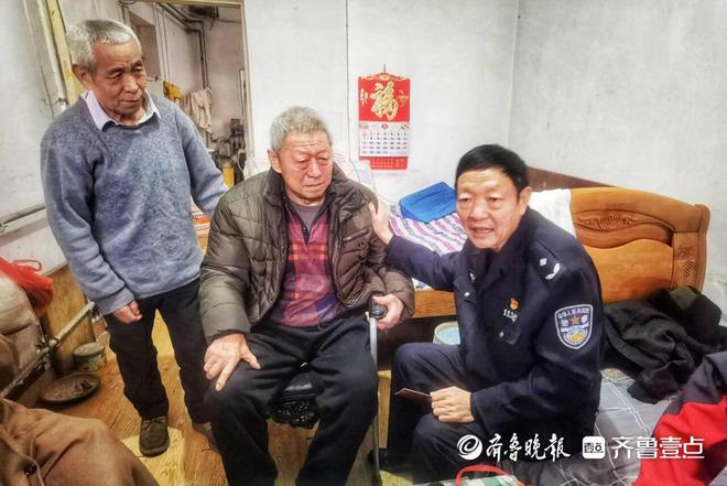 安顿好老人们他才能放心去春晚！青岛最美民警马怀龙不忘初心(图3)